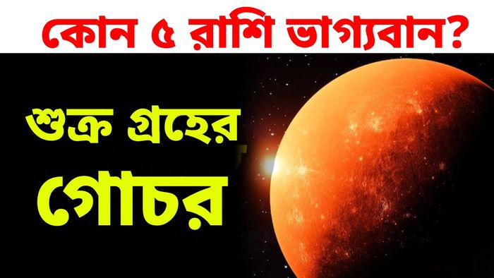 আজ গোচর করছে আরাম ও প্রেমের গ্রহ, টাকা পয়সাও বাড়বে এই ৪ রাশির