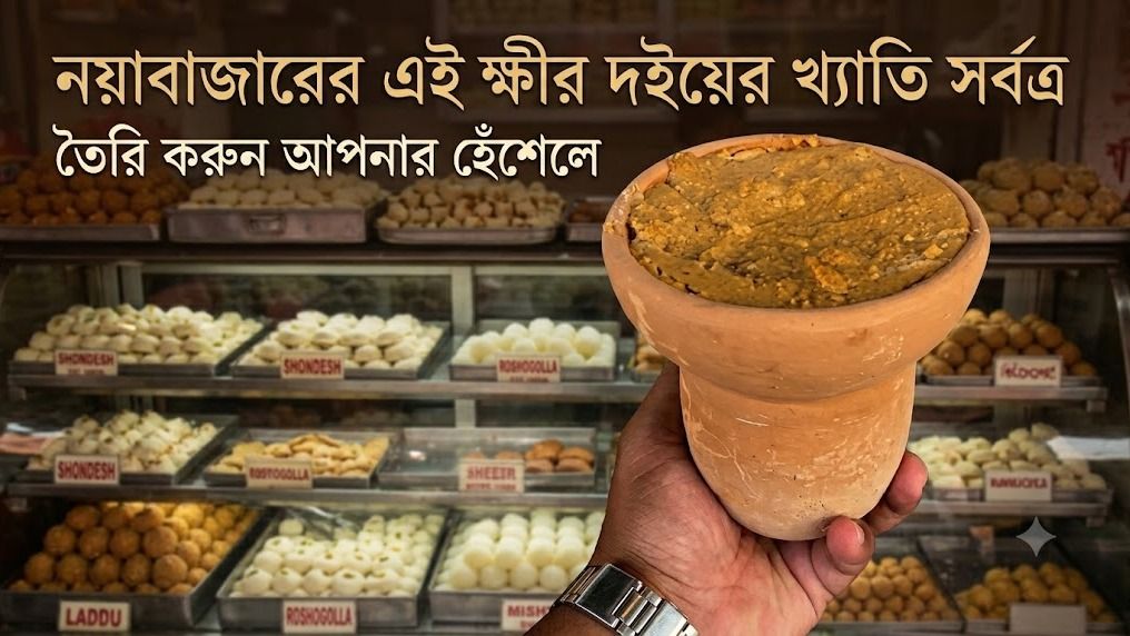 নয়াবাজারের এই ক্ষীর দইয়ের খ্যাতি সর্বত্র