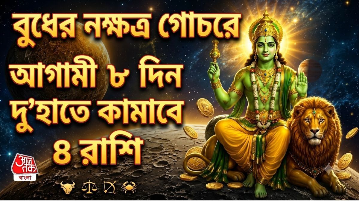 উত্তরফাল্গুনী নক্ষত্রে বুধের প্রবেশ আজ, ৫ থেকে ১৩ সেপ্টেম্বর ৪ রাশির রাজকীয় সময়