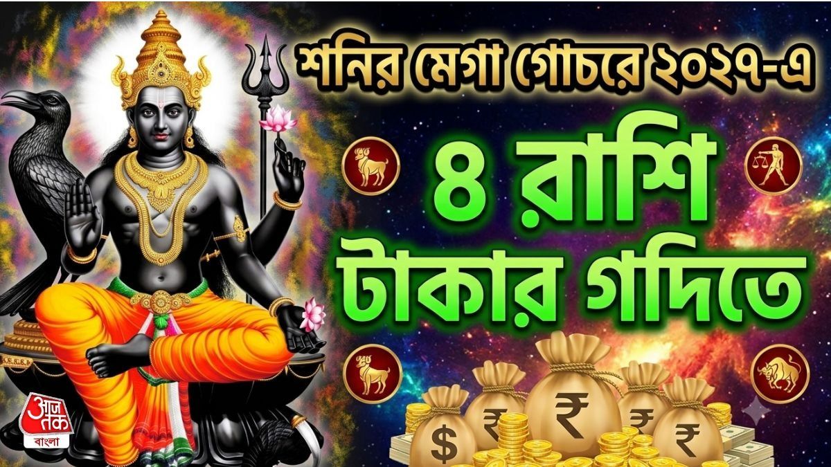 শনির মেগা গোচর ২০২৭