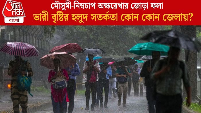 ভারী বৃষ্টির হলুদ সতর্কতা কোন কোন জেলায়?