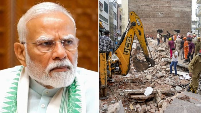 দিল্লিতে পিজি ধসের ঘটনায় শোকবার্তা প্রধানমন্ত্রীর।