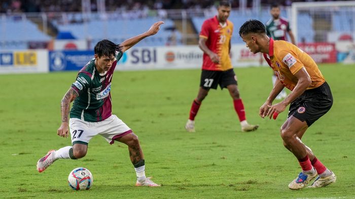 মোহনবাগান বনাম ইস্টবেঙ্গল - ডুরান্ড কাপের ফাইনালের ছবি পিটিআই