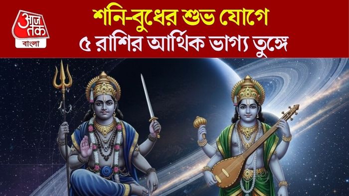 শনি-বুধের সমসপ্তক যোগ