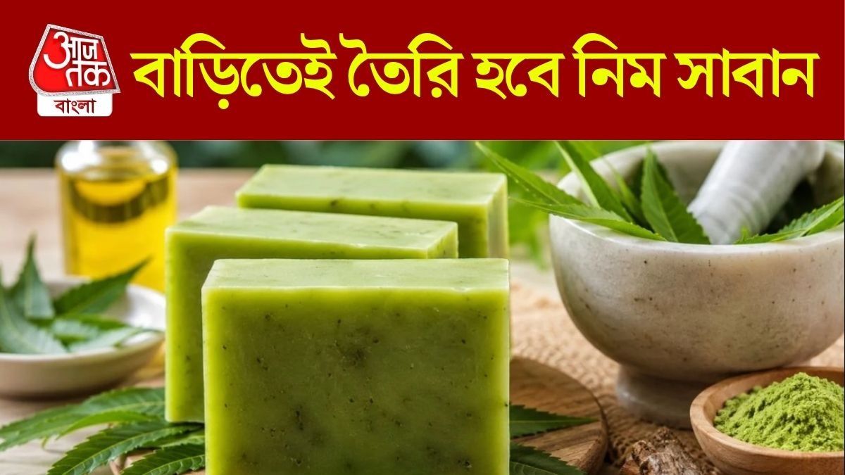 বাড়িতেই তৈরি করুন নিম সাবান
