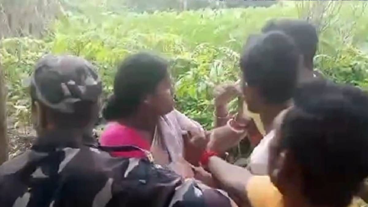 BJP MLA রেখা পাত্রের সে কী মার আত্মীয়কে! জমি বিবাদের যে VIDEO VIRAL