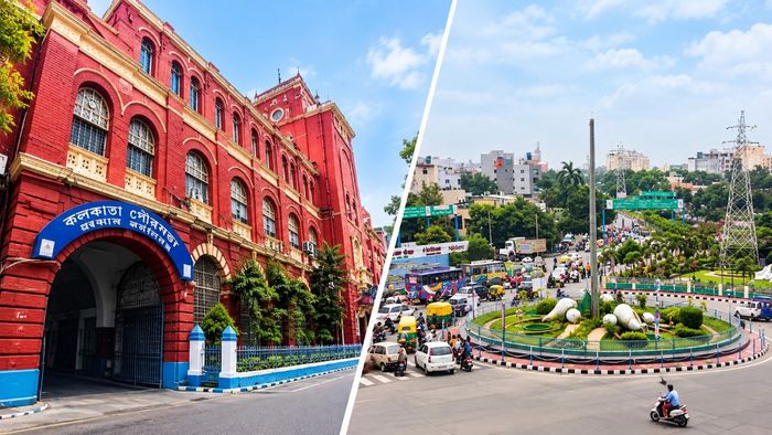 কলকাতা পুরসভা ও ইন্দোর শহর