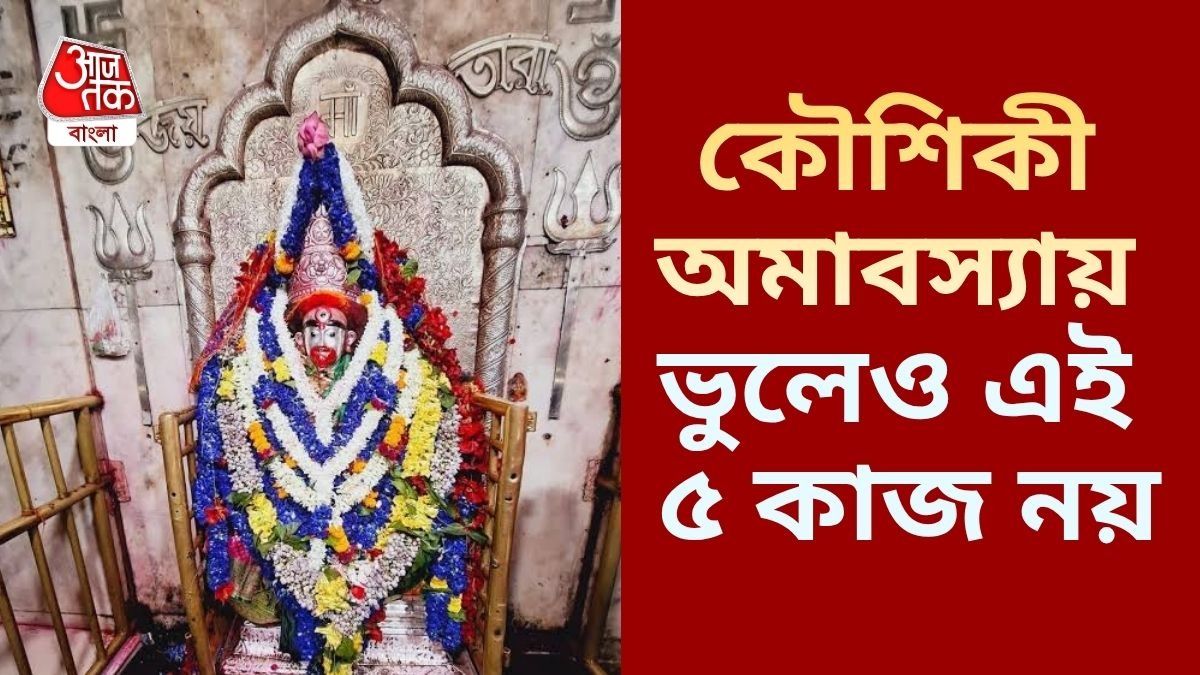 কৌশিকী অমাবস্যার দিন এই ৫ ভুল নয়, রুষ্ট হতে পারেন মা কালী