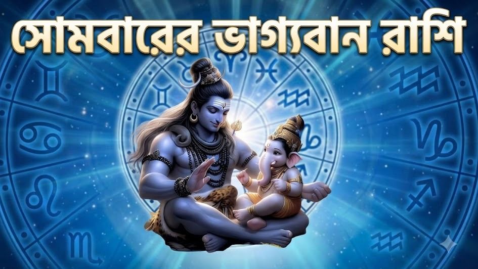 সোমবারের ভাগ্যবান রাশি