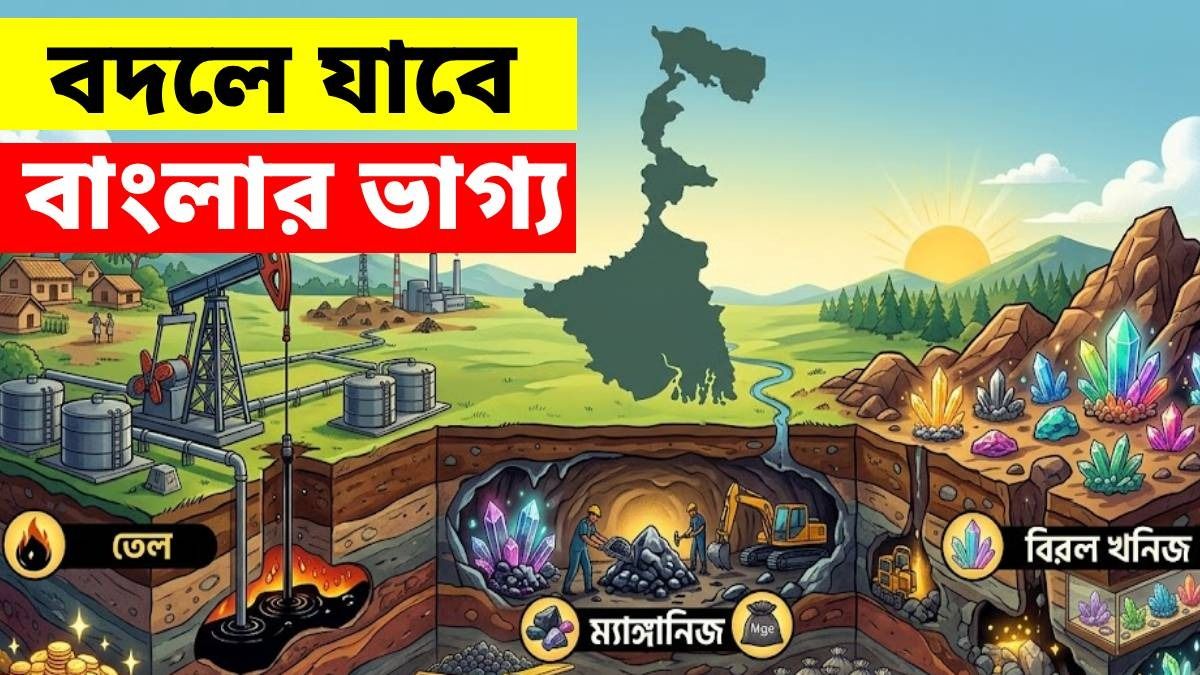 অশোকনগরে তেল, ঝাড়গ্রামে ম্যাঙ্গানিজ, পুরুলিয়ায় বিরল খনিজ! বাংলার পাতালে কত সম্পদ?