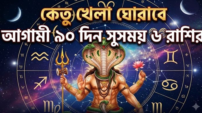 আগামী ৯০ দিন সুসময় ৬ রাশির