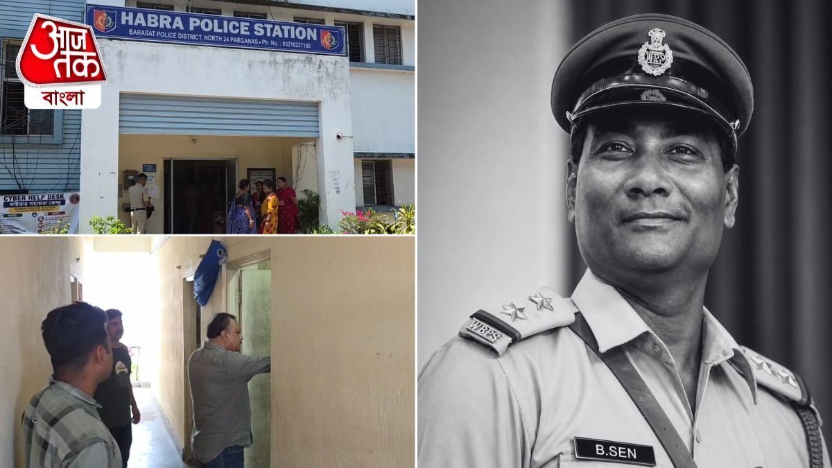 হাবরা থানার SI-এর ঝুলন্ত দেহ পুলিশ ব্যারাকের ঘরে, রহস্যজনক  