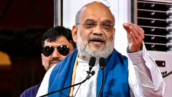 কেন্দ্রীয় স্বরাষ্ট্রমন্ত্রী অমিত শাহ - পিটিআই ফাইল ছবি