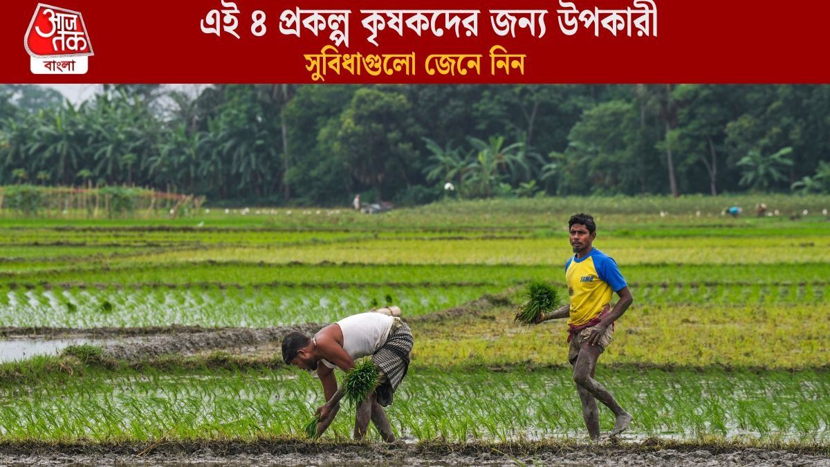 সহজে ঋণ, পেনশনও , চাষিদের জন্য ৪ সরকারি প্রকল্প, প্রতিটি কৃষকের জানা উচিত
