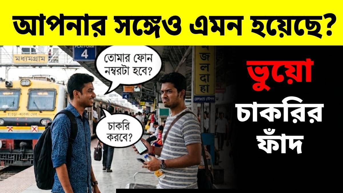 কলকাতার স্টেশনে স্টেশনে ভুয়ো চাকরির ফাঁদ