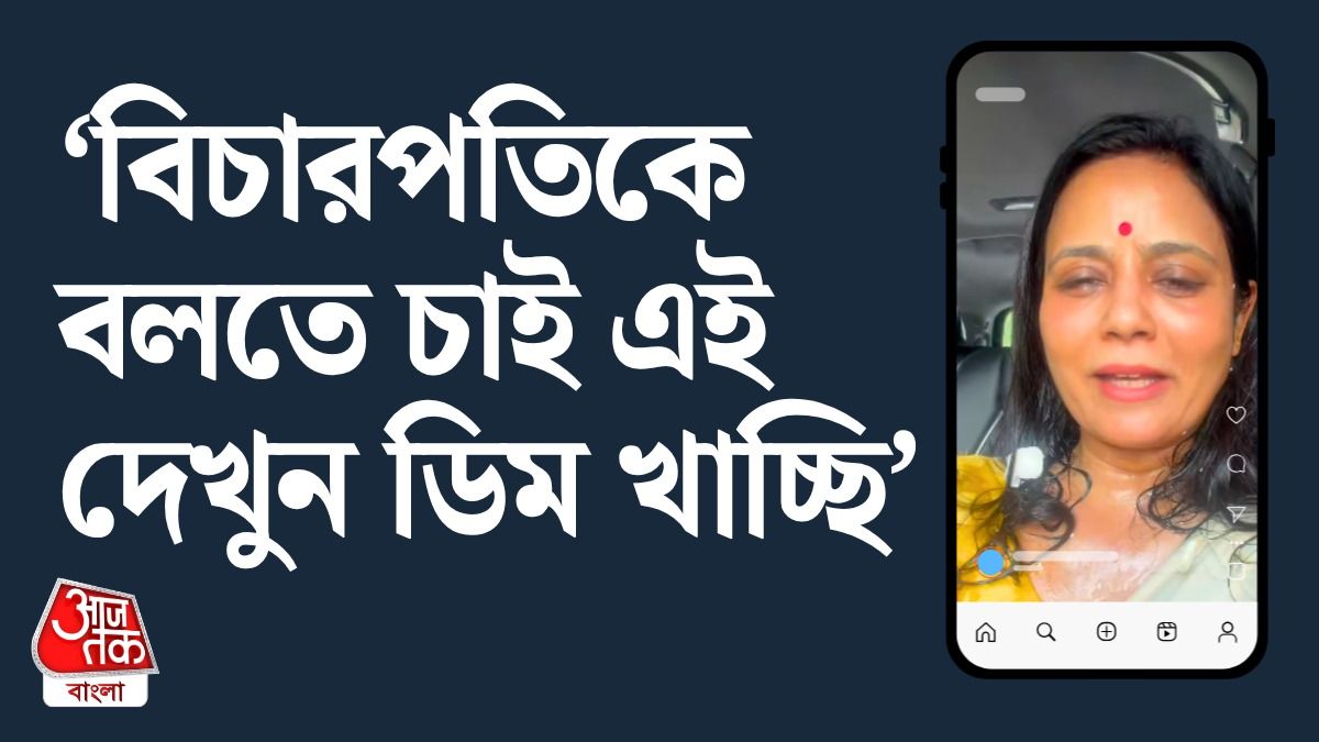 নিজের লোকসভা কেন্দ্রেই ফের ডিম 'হামলার' শিকার মহুয়া, BJP-র বিরুদ্ধে অভিযোগ সাংসদের 