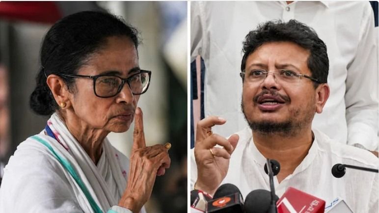 মমতা বন্দ্যোপাধ্যায় ও ঋতব্রত বন্দ্যোপাধ্যায়