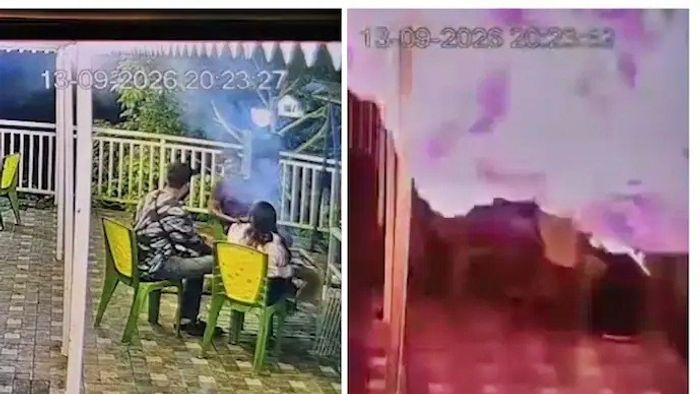 CCTV ফুটেজে দেখা গিয়েছে কীভাবে ঘটল ঘটনা