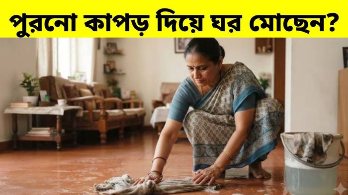 দৌ পুরনো এমন জামা-কাপড় দিয়ে কি ঘর মোছা ভালো নাকি খারাপ