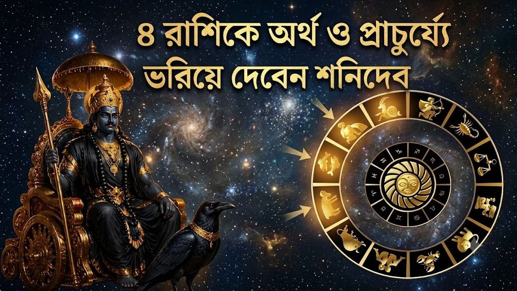  অক্টোবরে শনির কৃপা, পুজোর আগেই ভাগ্যলক্ষ্মী তুঙ্গে ৪ রাশির