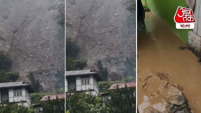 সিকিমে ধস