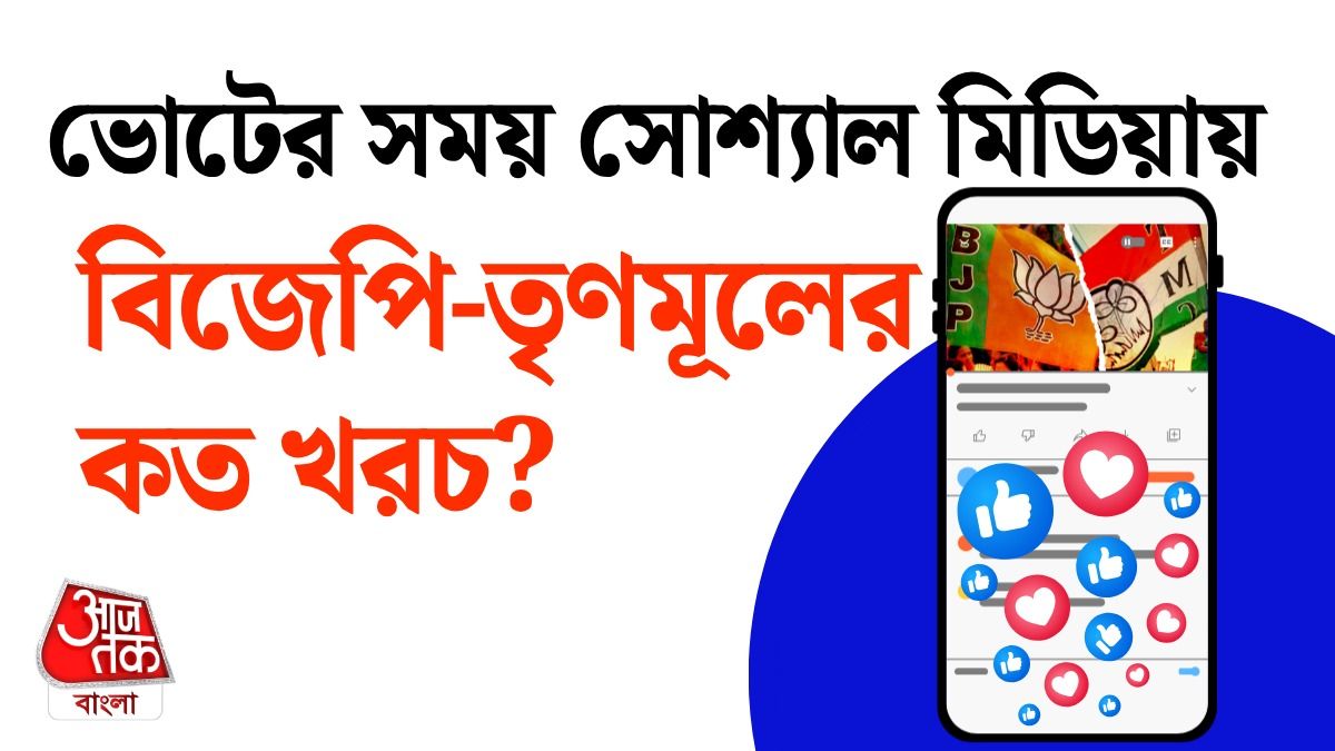 Facebook, Google এ বিজ্ঞাপনে কত টাকা খরচ করেছে BJP আর TMC? পুরো হিসেব জানুন 
