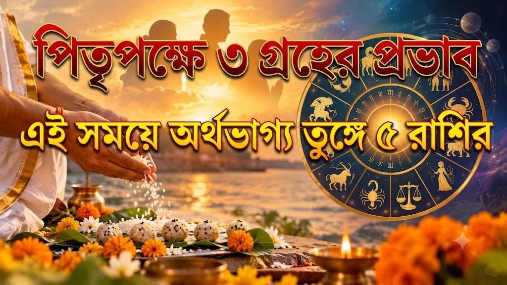  মহালয়া পর্যন্ত দুর্দান্ত সময় ৫ রাশির, ভাগ্যের সঙ্গ মিলবে সব ক্ষেত্রে