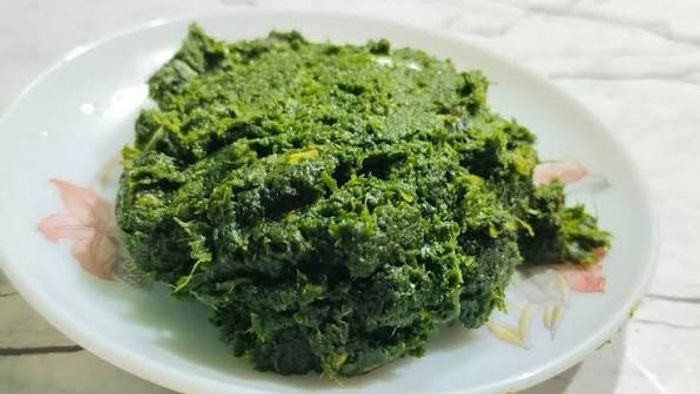 ফুলকপির পাতা বাটা
