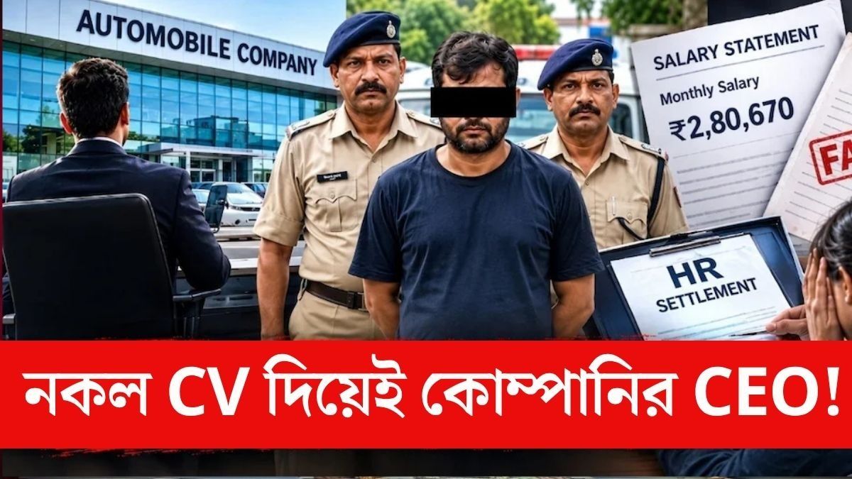 Fake CV দিয়েই CEO! মাসে ২.৮০ লক্ষ Salary, চাকরি ছাড়তেই ফাঁস হল আসল পরিচয়