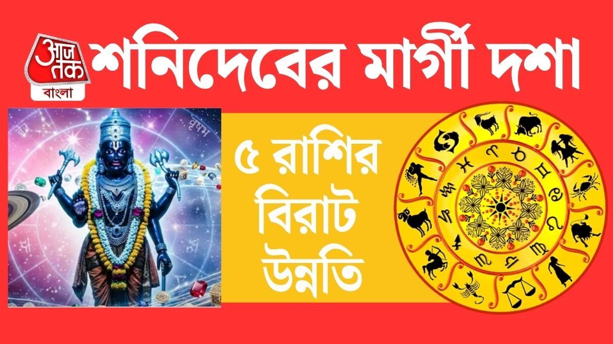 শনি গোচরে মহালাভ হবে ৫ রাশির, ১০ সপ্তাহ পরেই মিলবে প্রচুর টাকা, ভাগ্য চমকাবে   