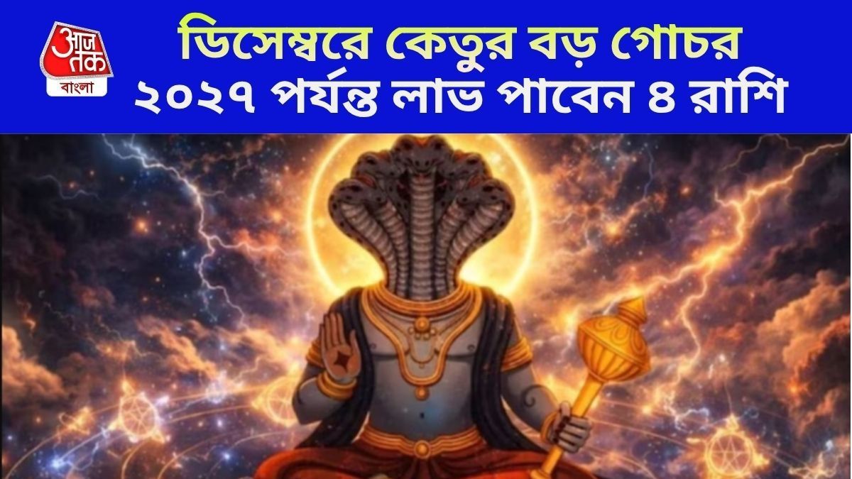 ডিসেম্বরে কেতুর মেগা গোচর, ২০২৭ পর্যন্ত ৫ রাশি জমিয়ে ইনকাম করবেন