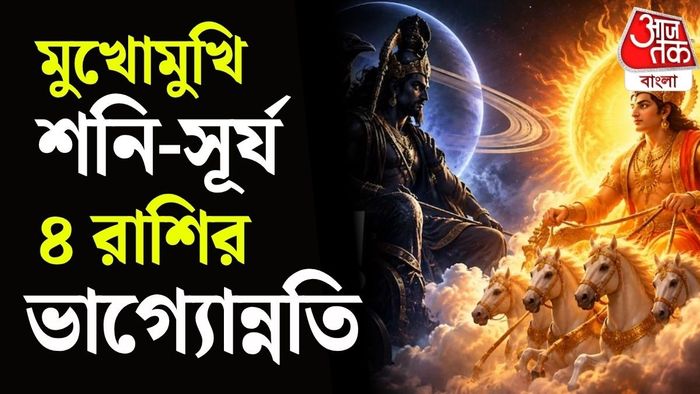 সূর্য ও শনি একে অপরের থেকে ১৮০ ডিগ্রি অবস্থানে থাকবে।