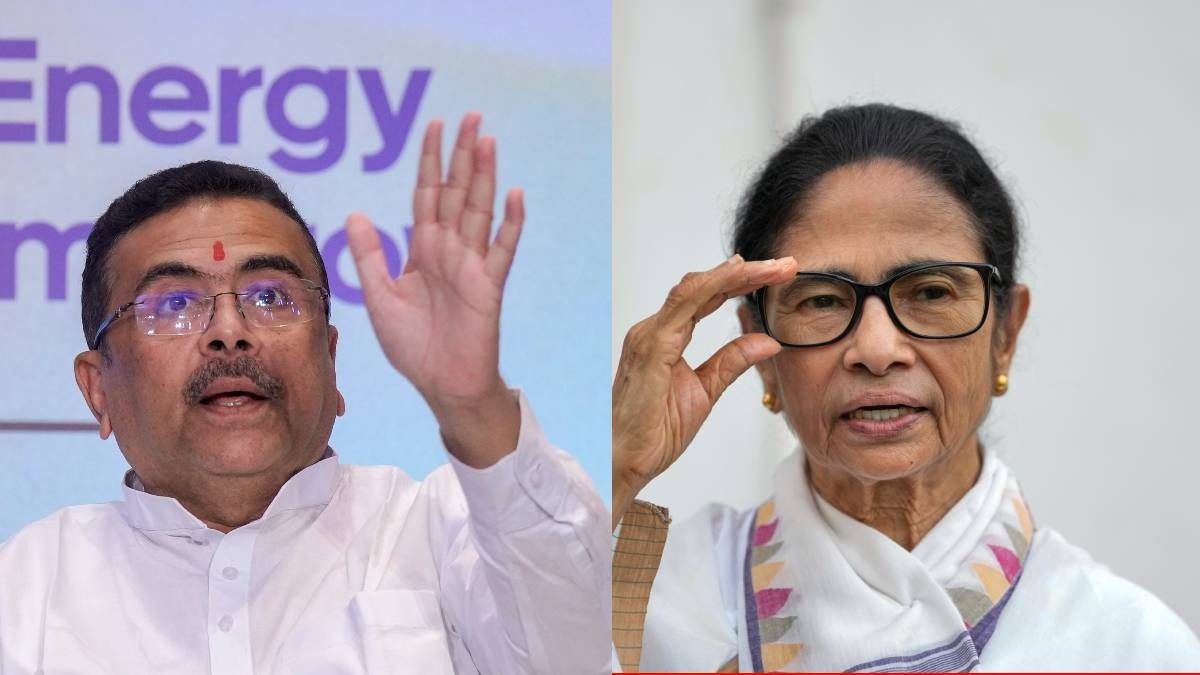 'X Ray প্লেট, MRI যদি দেখাতে শুরু করি...' একুশের পা ভাঙা ইস্যুতে মমতাকে হুঁশিয়ারি শুভেন্দুর