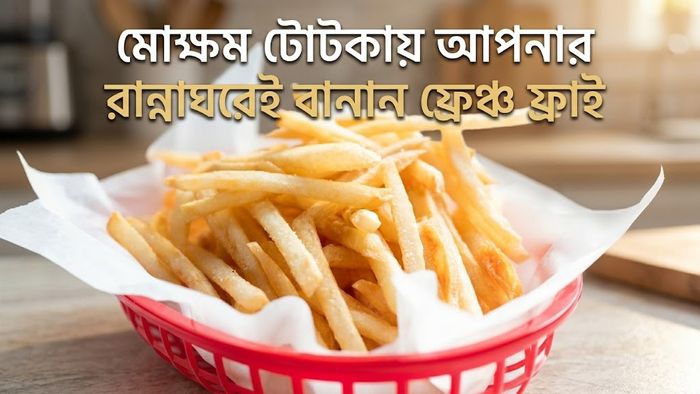 মোক্ষম টোটকায় আপনার রান্নাঘরেই বানান ফ্রেঞ্চ ফ্রাই