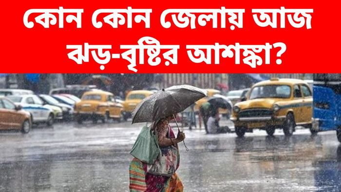 দক্ষিণবঙ্গের ৪ জেলায় বজ্রবিদ্যুৎ-সহ ঝড়ের শঙ্কা