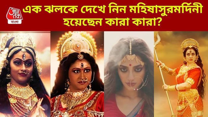 মহিষাসুরমর্দিনী হয়েছেন কারা কারা?