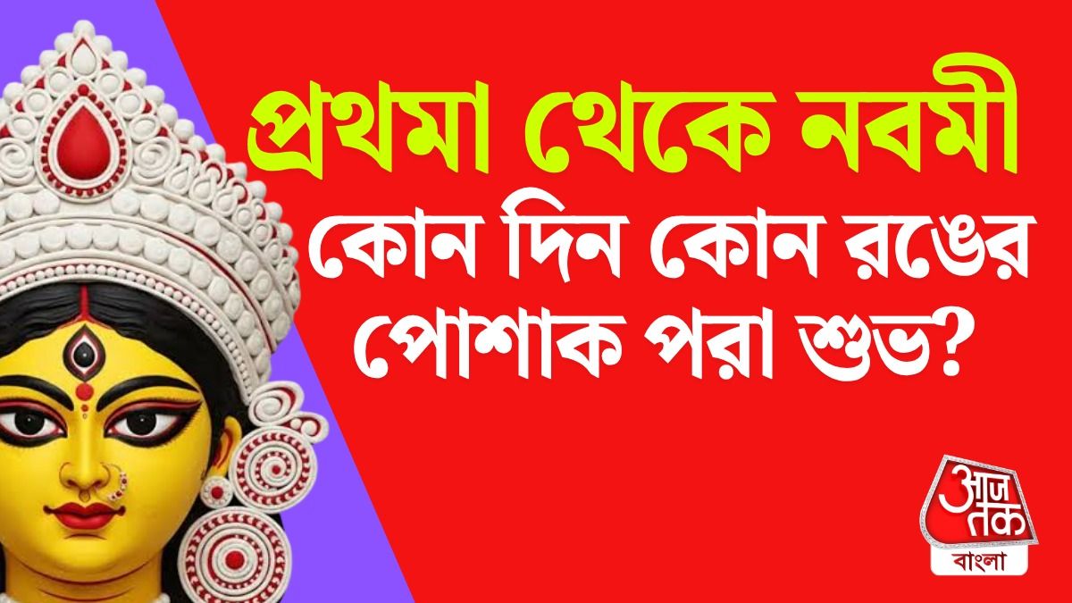 দুর্গাপুজোয় কী পোশাক পরা শুভ।