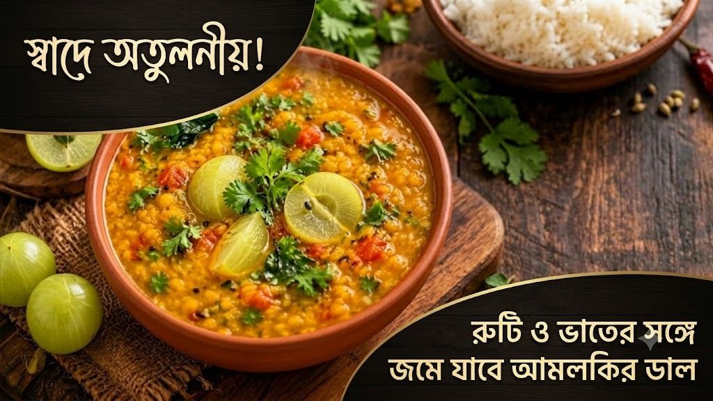 রুটি ও ভাতের সঙ্গে জমে যাবে আমলকির ডাল