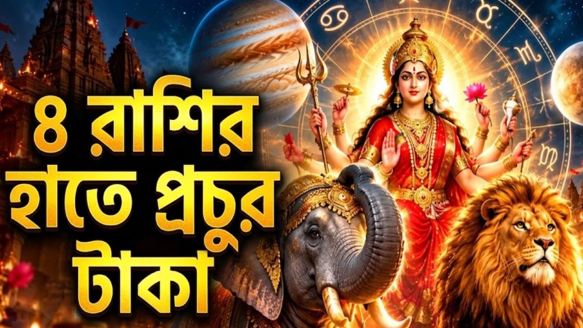 দুর্গাপুজোর মধ্যেই ২ বার গজকেশরী যোগ
