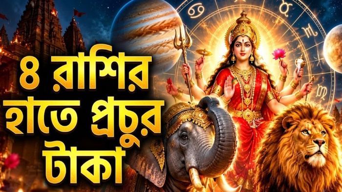 দুর্গাপুজোর মধ্যেই ২ বার গজকেশরী যোগ