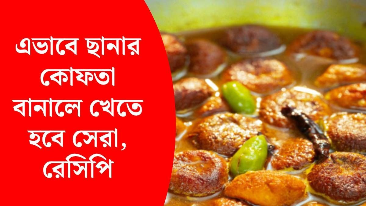 টেস্টি ছানার কোফতা বানানোর সহজ রেসিপি, রুটি বা পরোটার সঙ্গে লাগবে দারুণ