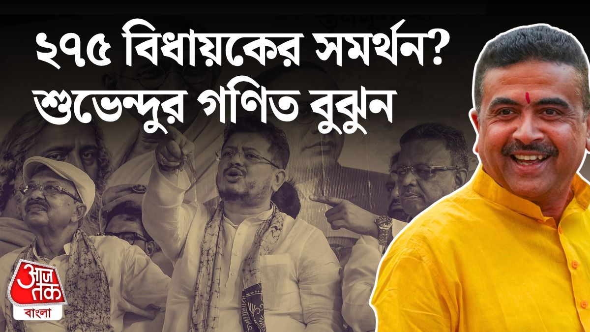 BJP বিধায়ক 209, সমর্থন দেবেন 275, বিধানসভার গণিত বোঝালেন শুভেন্দু