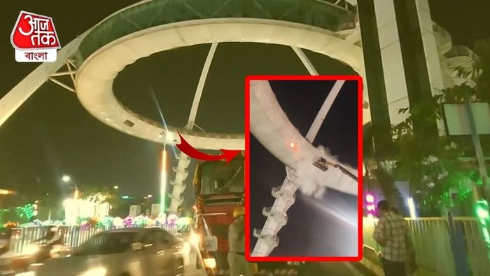 বিশ্ববাংলা রেস্তরাঁয় আগুন