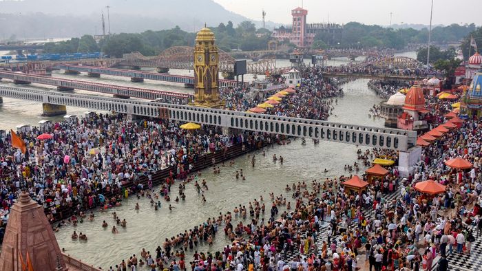 হরিদ্বারের হর কি পৌরি ঘাট- পিটিআই ফাইল ছবি