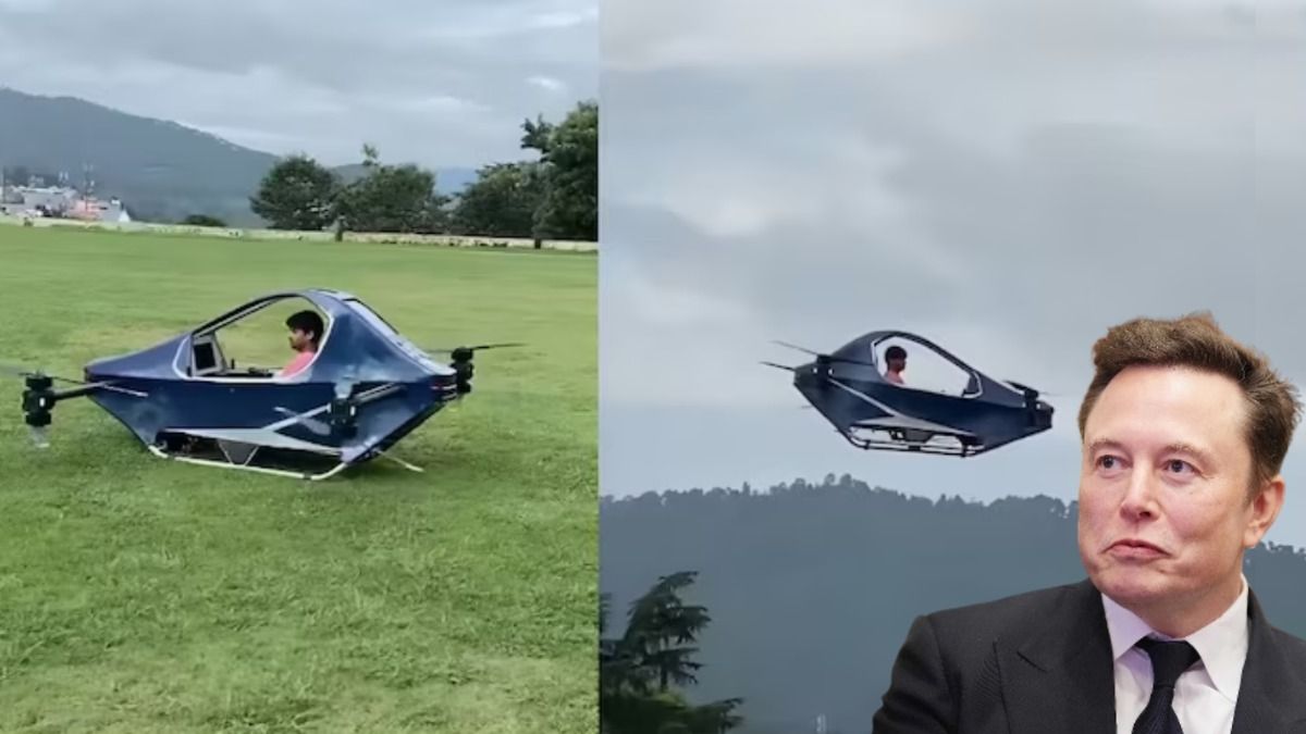 নিজের উড়ন্ত বৈদ্যুতিক গাড়ি বানিয়ে ফেললেন উত্তরাখণ্ডের আলমোড়ার বাসিন্দা রবি তামতা। 