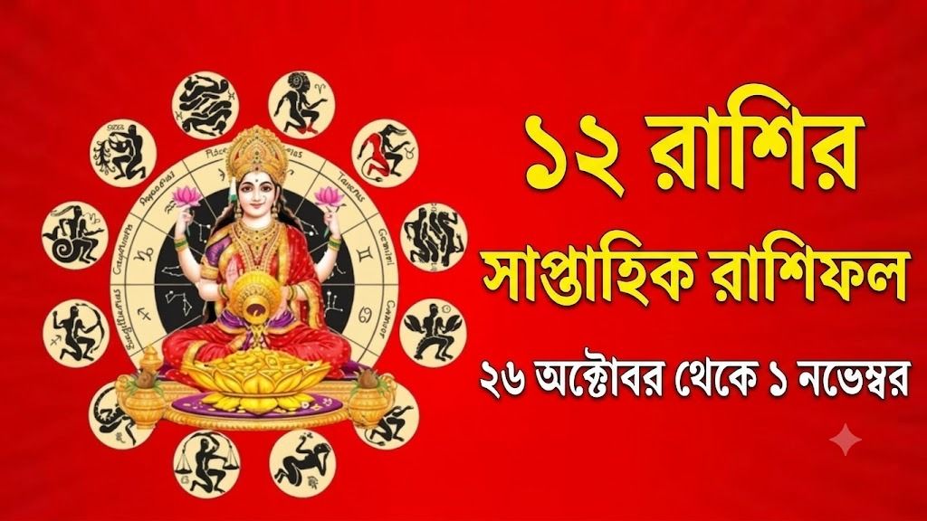 ১২ রাশির সাপ্তাহিক রাশিফল ​​