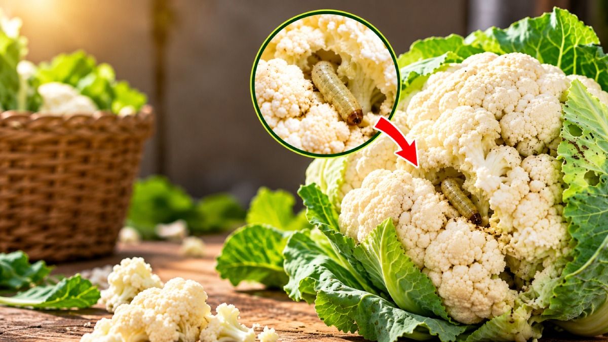 ফুলকপি হাতে নিয়েই বুঝে যাবেন ভিতরে পোকা আছে কিনা