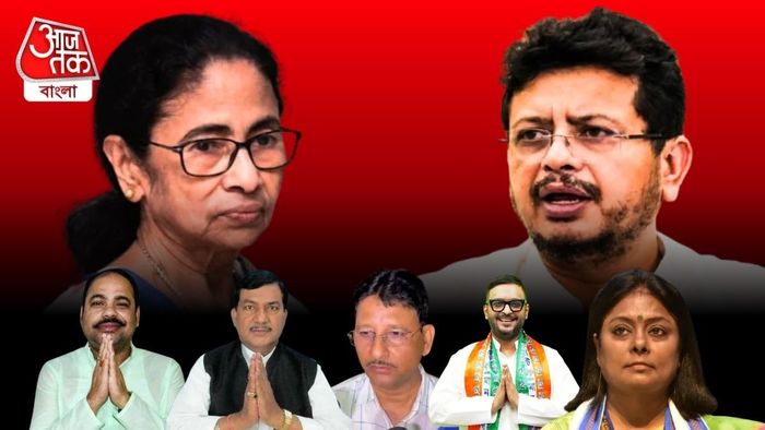 ঋতব্রত বন্দ্যোপাধ্যায় ও মমতা বন্দ্যোপাধ্যায়