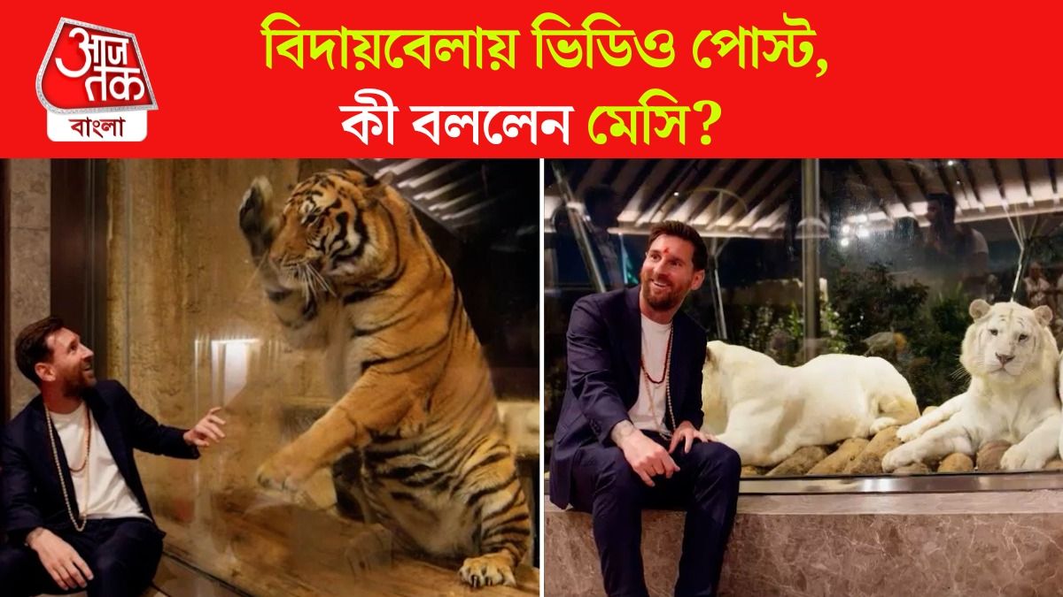 গণেশের পায়ে মাথা ঠেকিয়ে প্রণাম, বনতারায় দেশি লুকে মেসি