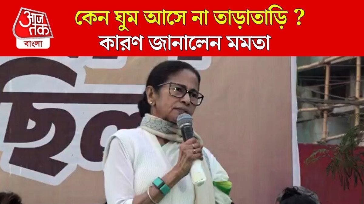 'ভোর চারটের আগে ঘুমোতে পারি না', CPM কে  কাঠগড়ায় তুললেন Mamata Banerjee